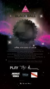party: Black Ball – A Taboo and Play Party at ZOUK this Sunday (Singapore)